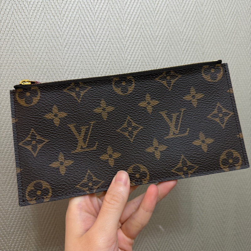 LV 原花金釦三合一鍊包M81896-16