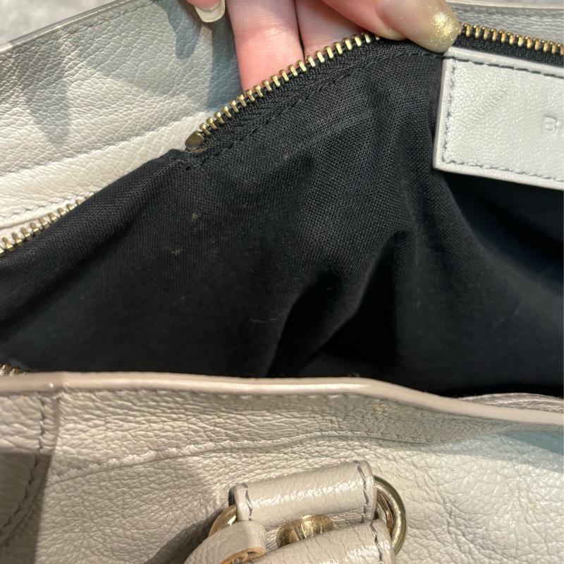 🏷️ Balenciaga 霧霾藍機車包-22