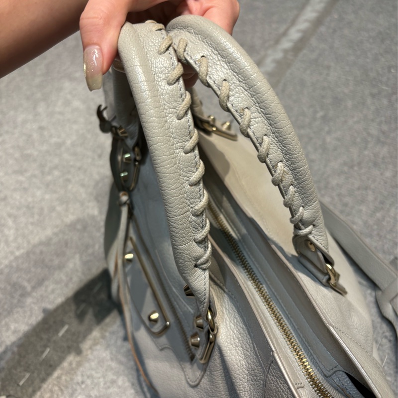 🏷️ Balenciaga 霧霾藍機車包-33