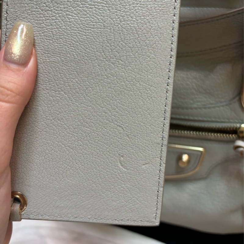 🏷️ Balenciaga 霧霾藍機車包-34