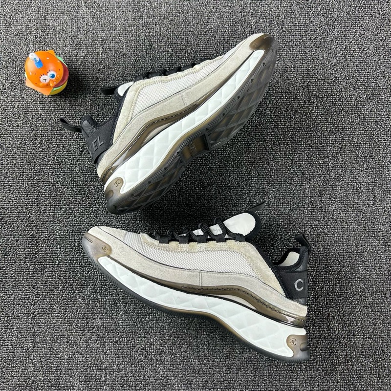 97新Chanel香奈兒熊貓運動鞋 尺碼：37.5 碼雙C小金扣低調奢華 熊貓配色-3