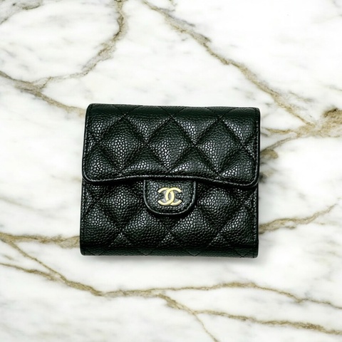 莉亞精品♡Chanel AP0231 三折短夾 二手