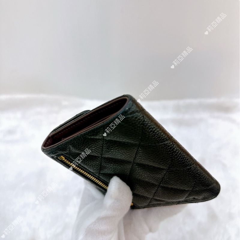 莉亞精品♡Chanel AP0231 三折短夾 二手-8