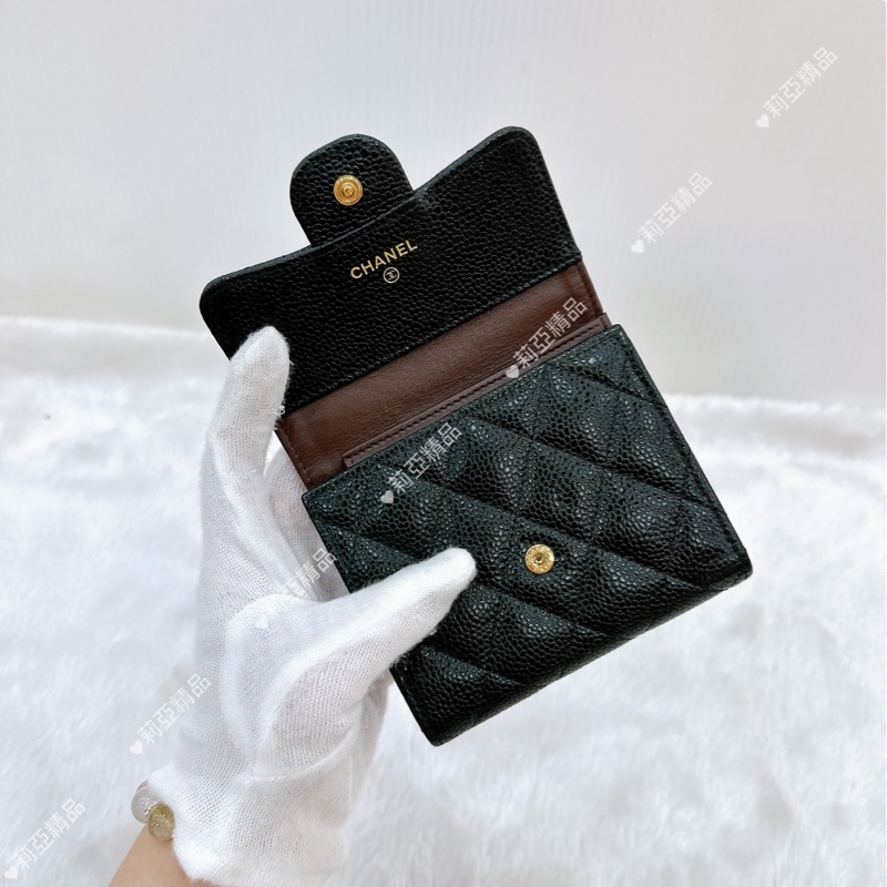 莉亞精品♡Chanel AP0231 三折短夾 二手-12