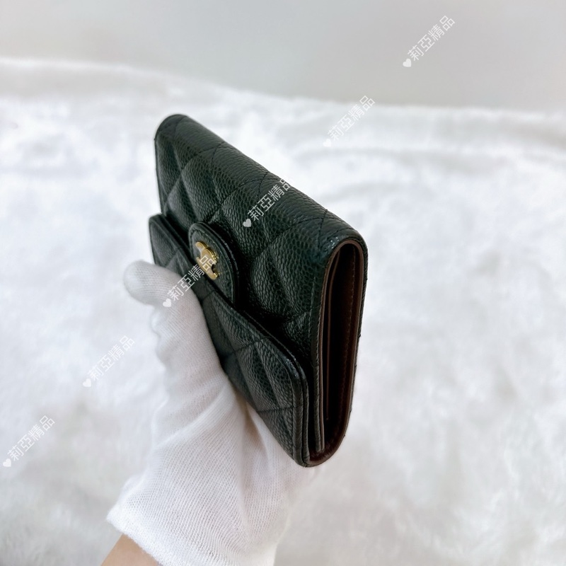 莉亞精品♡Chanel AP0231 三折短夾 二手-13