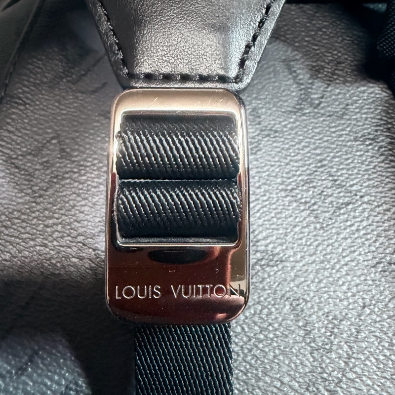 LV Christopher PM 後背包 黑灰老花 芯片款 M46331-12