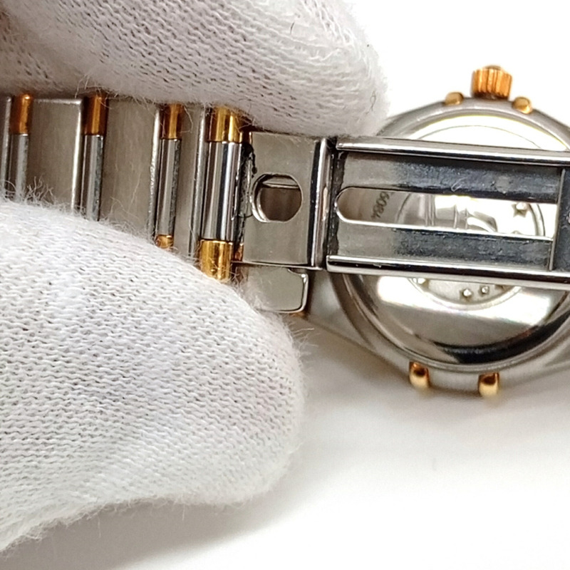 歐米茄星座系列鑽石錶圈腕錶，型號895.1203，雙色錶盤，搭載1456型機芯-7