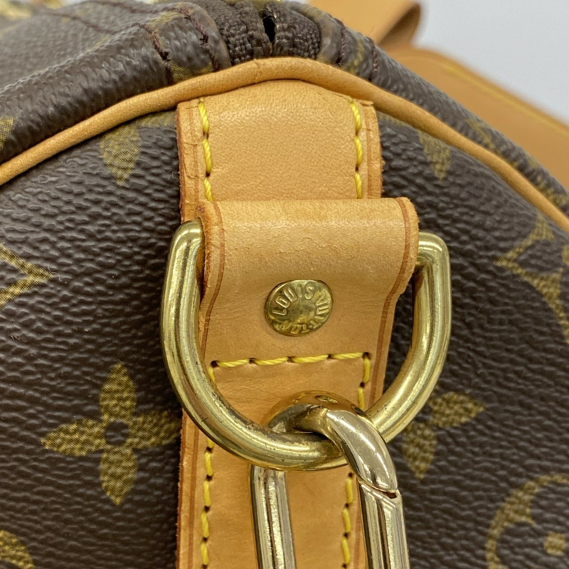 路易威登 Monogram Keepall Bandouliere 55 波士頓包 M41414 棕色 男女款-10