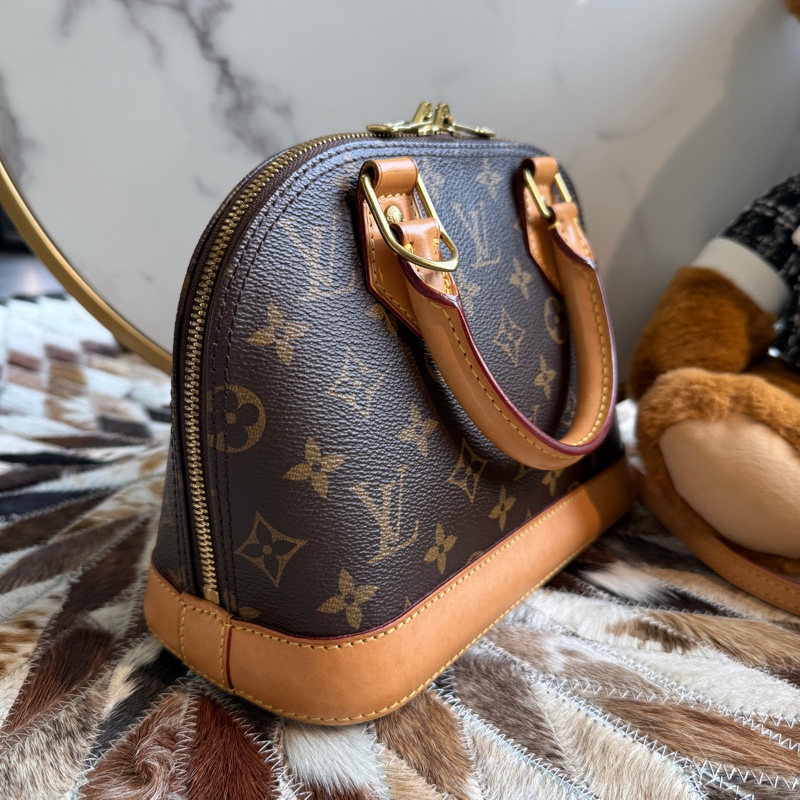 LV Alma BB 原花紋小款艾瑪包 貝殼包/手提斜背包-3