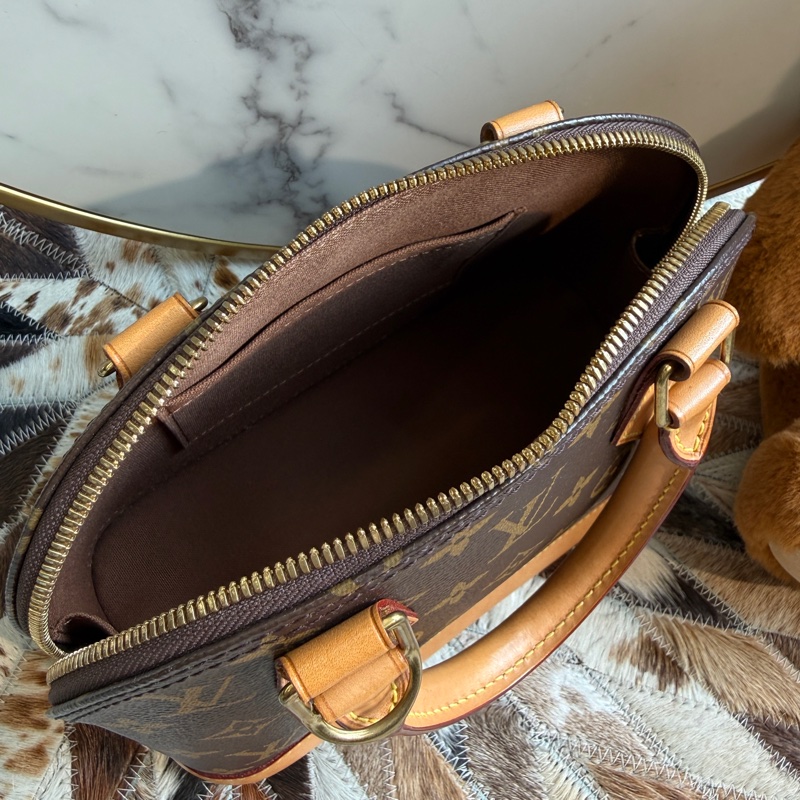 LV Alma BB 原花紋小款艾瑪包 貝殼包/手提斜背包-7