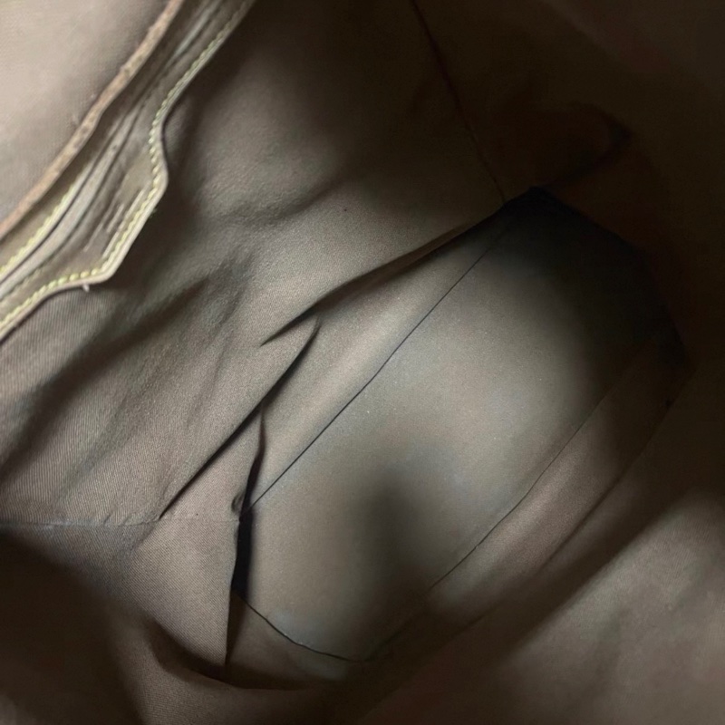 Lv 中古老花大號雙肩包-7