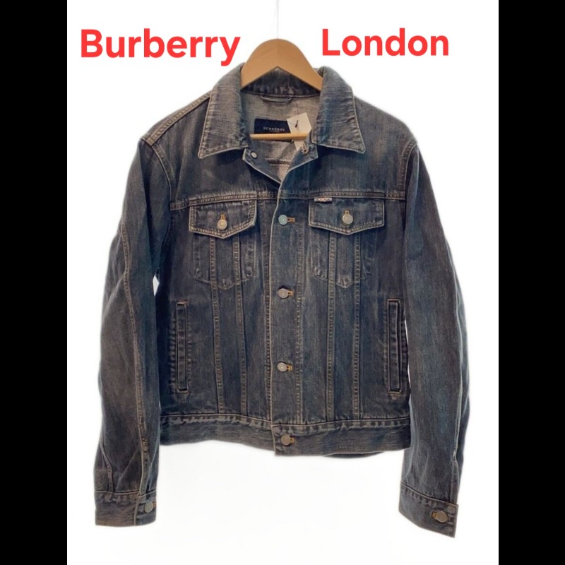 M碼/日本進口二手/Burberry London /牛仔外套-0