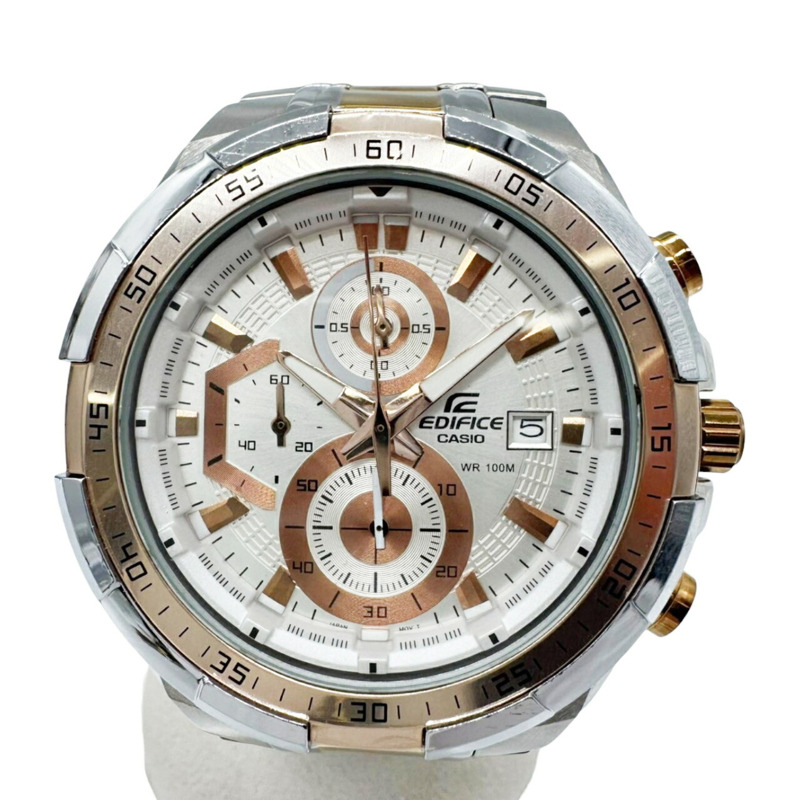 卡西歐 EDIFICE EFR-539G-7A5 男士石英模擬日期手錶-2