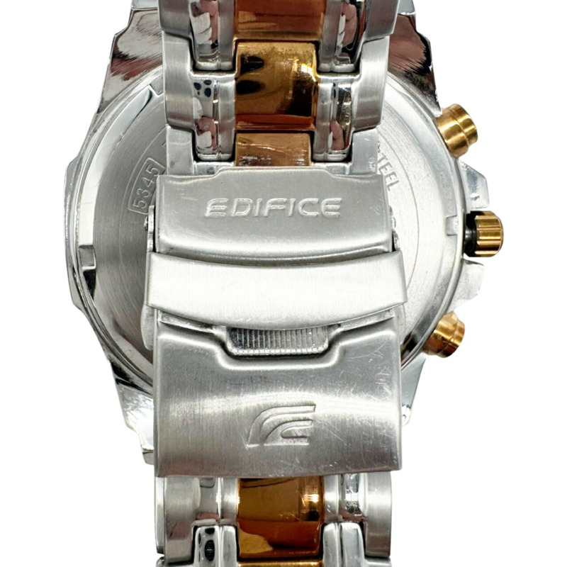 卡西歐 EDIFICE EFR-539G-7A5 男士石英模擬日期手錶-6