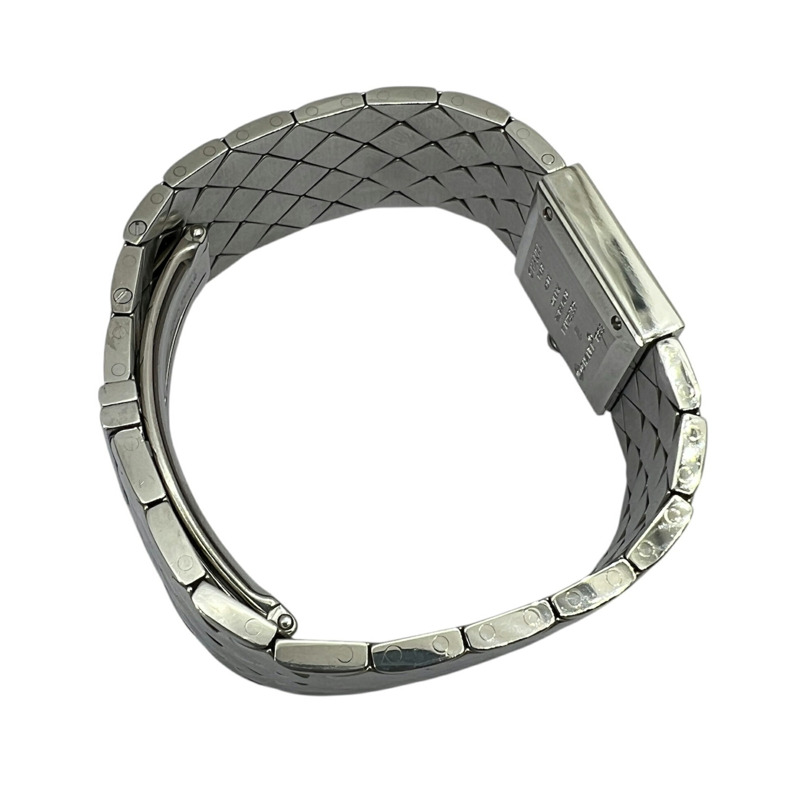 香奈兒 (CHANEL) 絎縫石英腕錶，不鏽鋼錶殼，黑色錶盤，女士款，型號 H0009，黑色/銀色-4