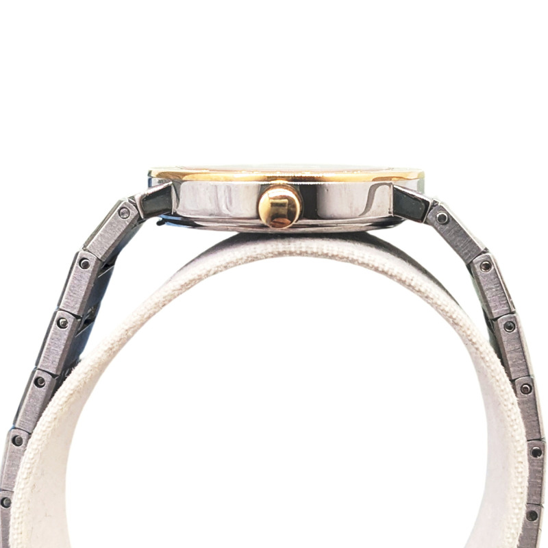 寶格麗 SS 18KYG BB26SGD 黑色錶盤石英女錶-4