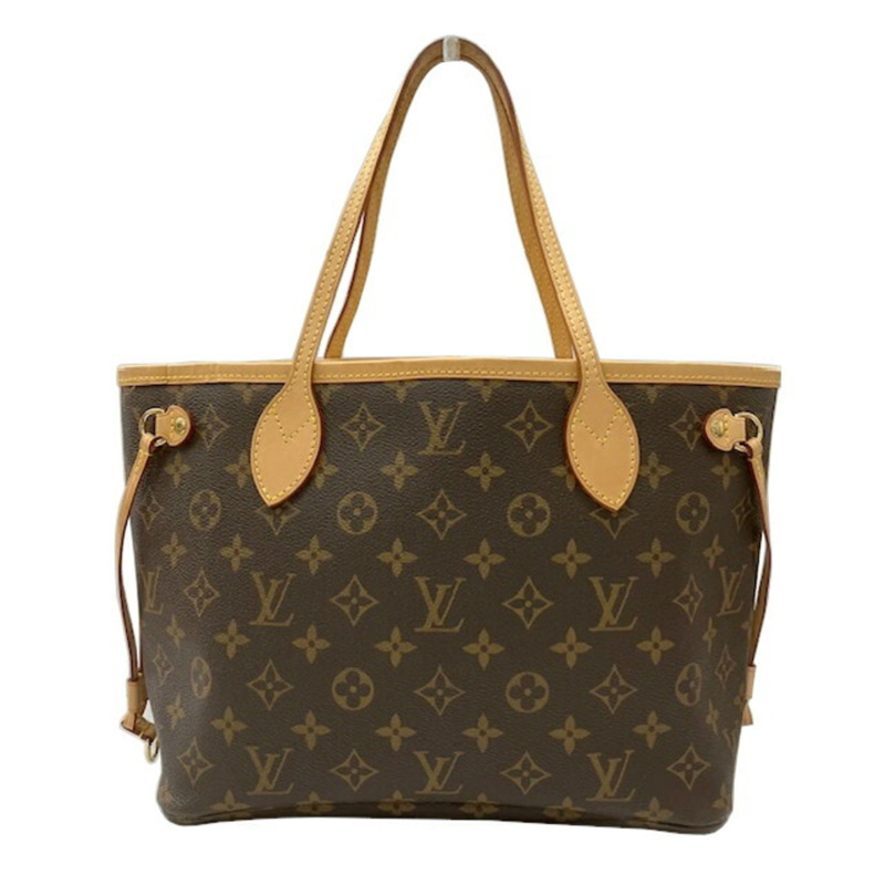 路易威登 Monogram Neverfull PM M40155 SD2079 手提包/托特包 棕色 女士-0