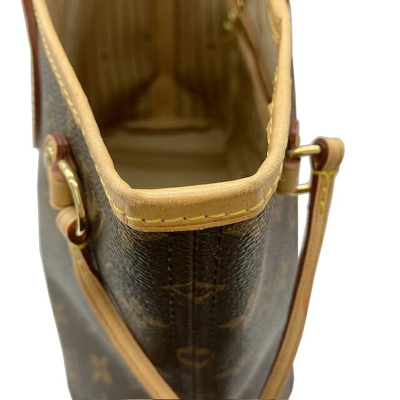 路易威登 Monogram Neverfull PM M40155 SD2079 手提包/托特包 棕色 女士-10