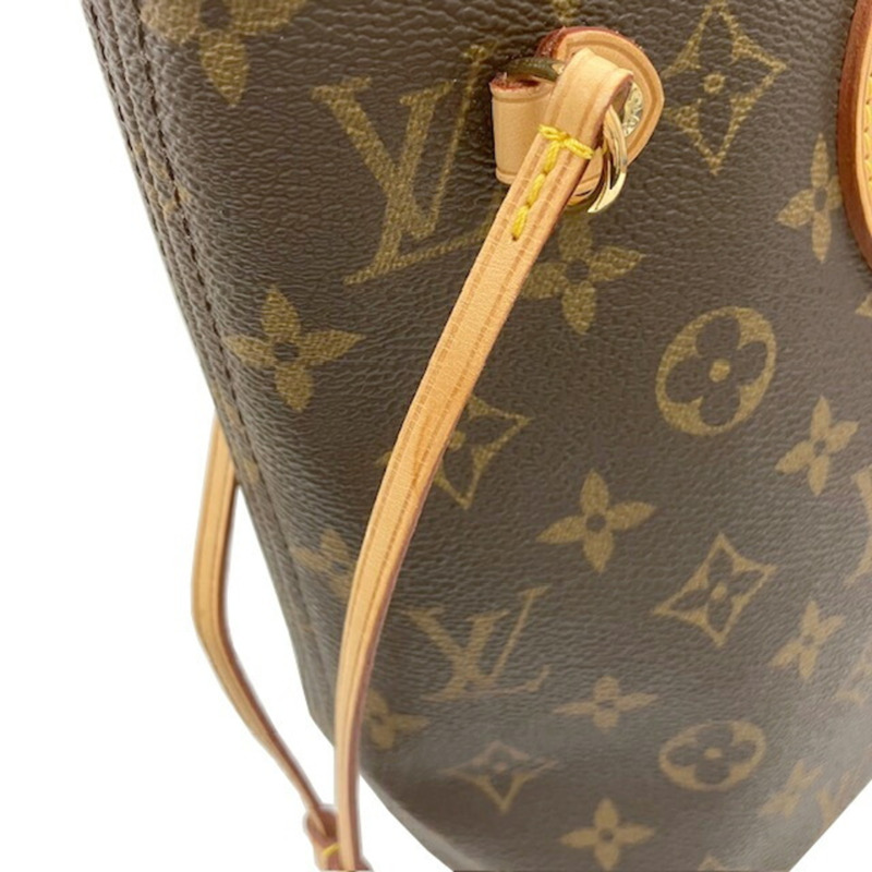 路易威登 Monogram Neverfull PM M40155 SD2079 手提包/托特包 棕色 女士-11