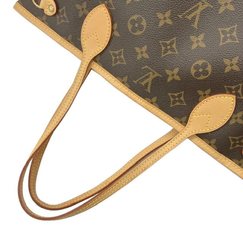 路易威登 Monogram Neverfull PM M40155 SD2079 手提包/托特包 棕色 女士-13