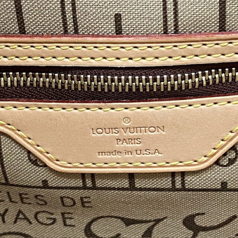 路易威登 Monogram Neverfull PM M40155 SD2079 手提包/托特包 棕色 女士-15