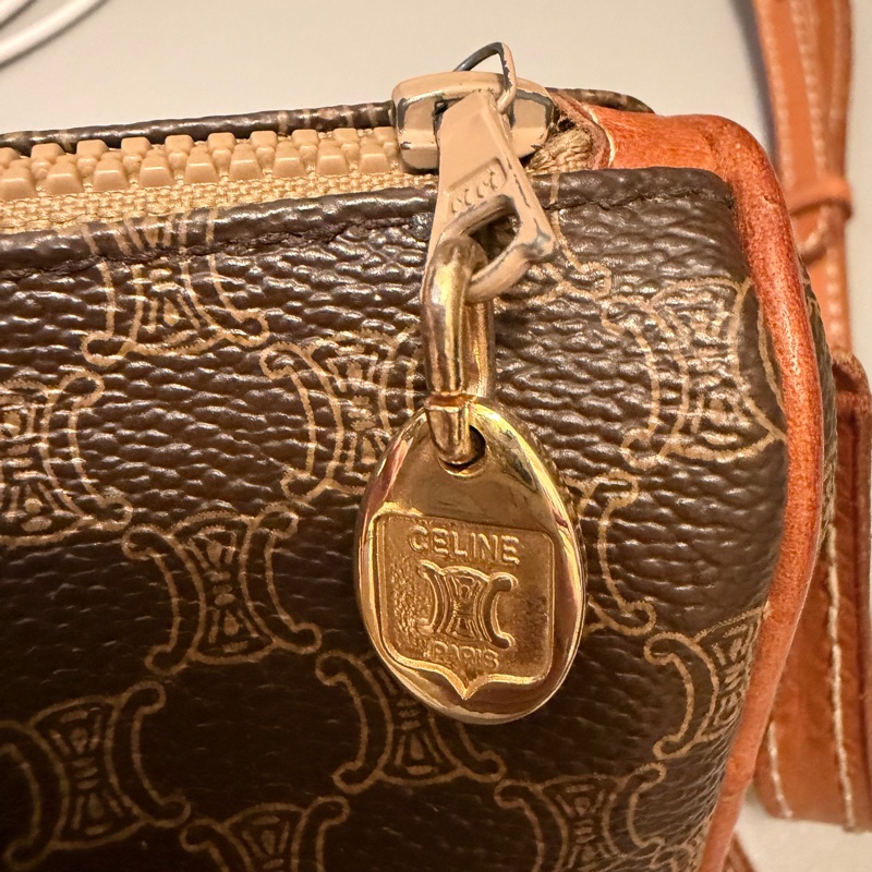 CELINE中古老花斜孭袋-4