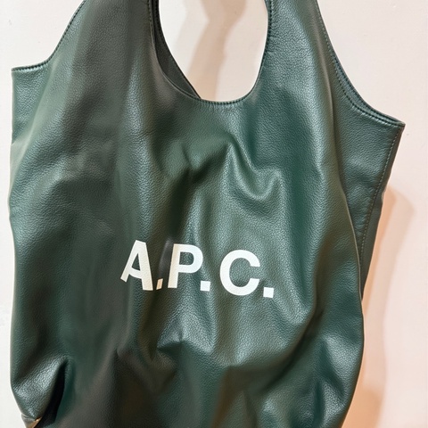A.P.C. Ninon Tote Bag 深綠色
