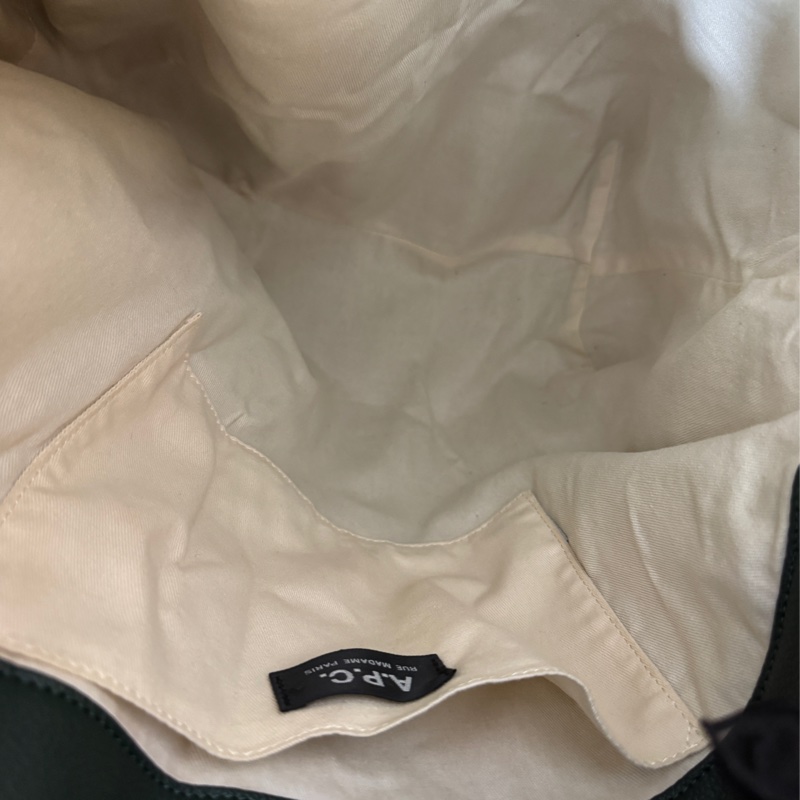 A.P.C. Ninon Tote Bag 深綠色-3