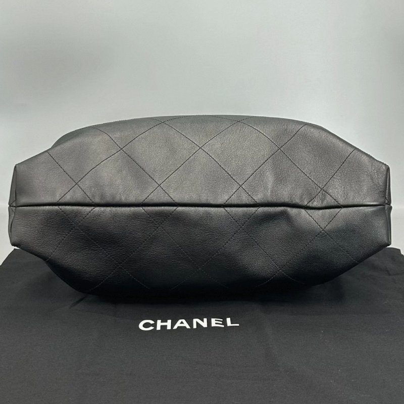 CHANEL22P春夏系列菱格紋牛皮手提肩背斜背包36*41*8 98新配件塵袋-5