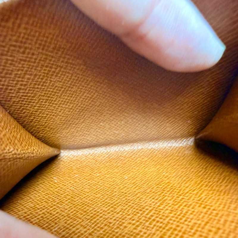 ✔️LV Louis Vuitton 路易威登 Monogram M61667 老花金釦拉鏈短夾-33