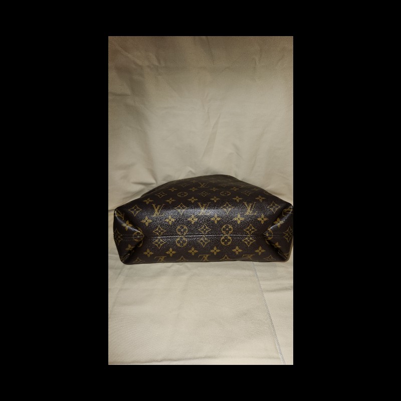 LV monogram sully pm 單肩包棕色-2