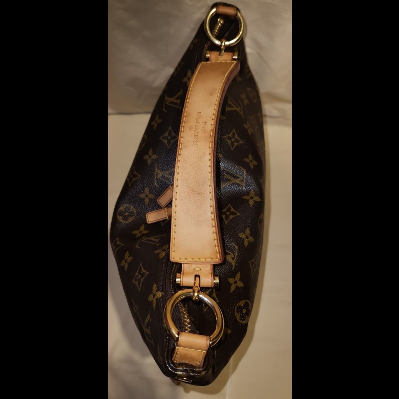 LV monogram sully pm 單肩包棕色-6