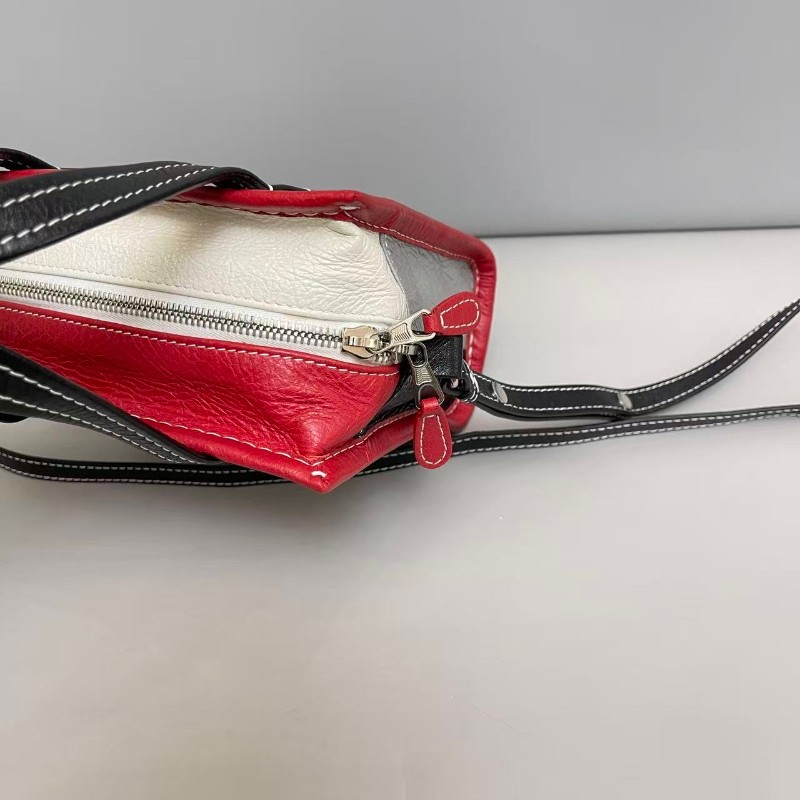 Balenciaga Bazar系列拼色mini手提包 斜背包-2