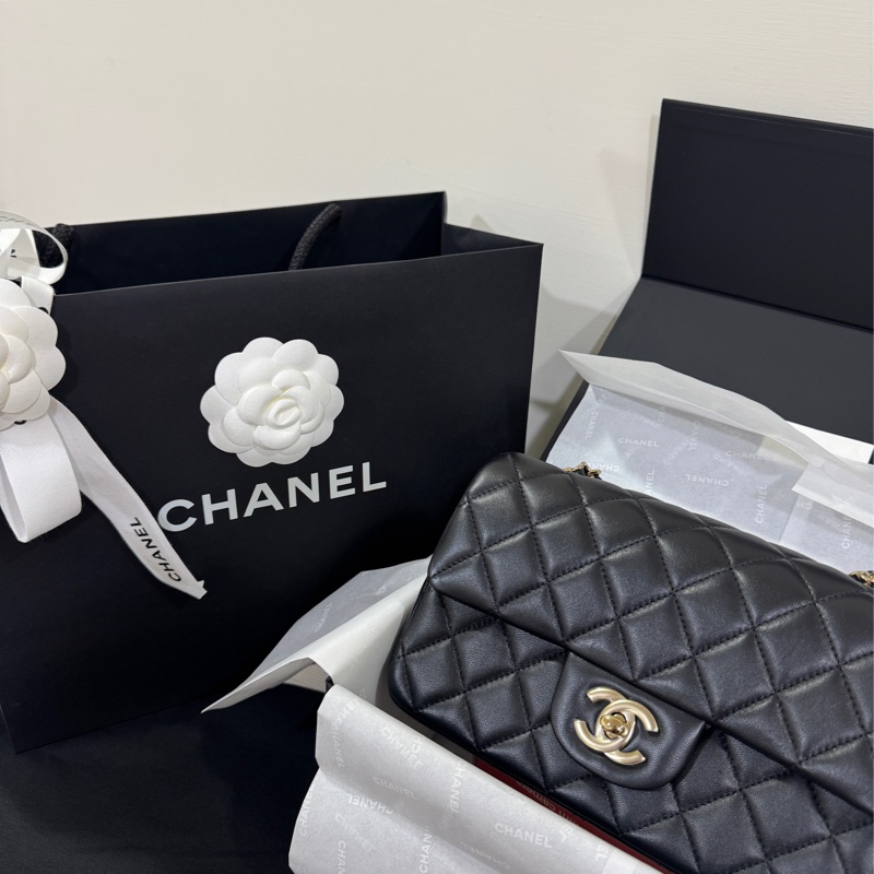 CHANEL cf 大mini 台灣麗晶專櫃2025 10月購入🔥-0