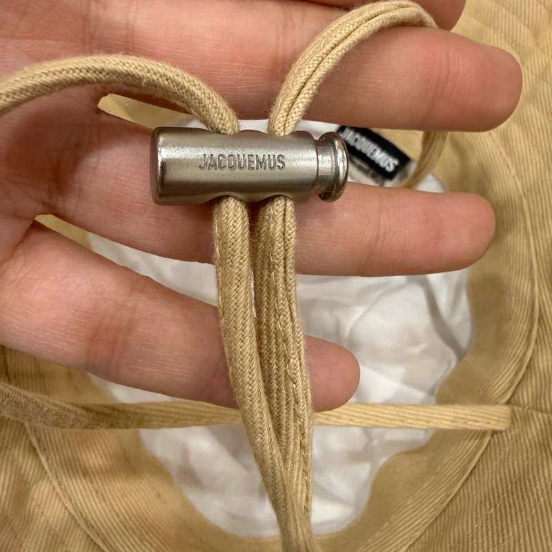 Jacquemus Le Bob 沙色鬚邊漁夫帽-3