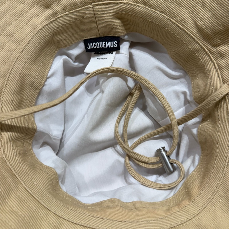 Jacquemus Le Bob 沙色鬚邊漁夫帽-9