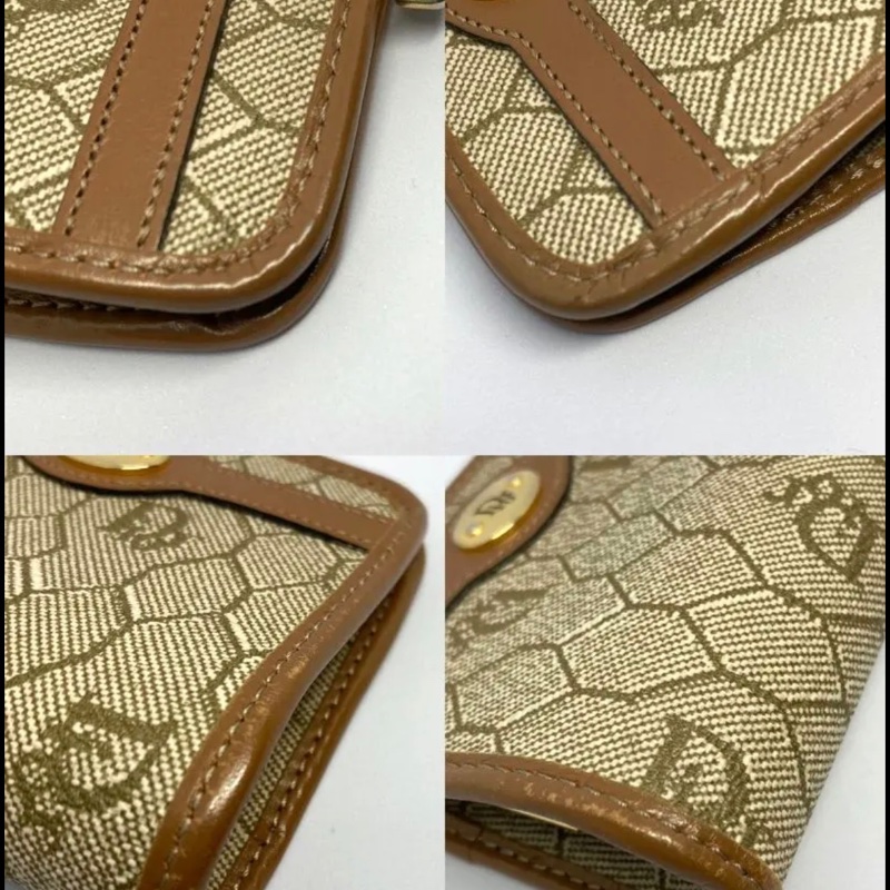 日本中古 Dior 蜂巢口金零錢包-8