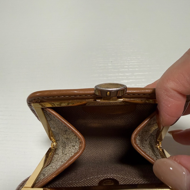 日本中古 Dior 蜂巢口金零錢包-14