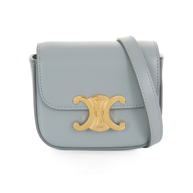 CELINE 迷你克勞德小牛皮斜背包 25FW 10I513DPV 07IC-1