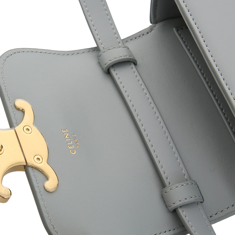 CELINE 迷你克勞德小牛皮斜背包 25FW 10I513DPV 07IC-6