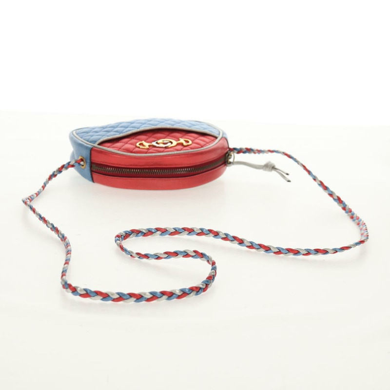 【日本直送】GUCCI Zumi 單肩包 皮革 暢貨中心 藍色 正品 154069V-6