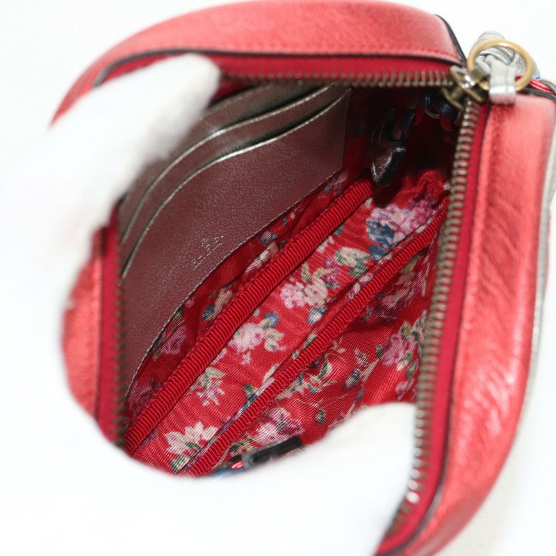 【日本直送】GUCCI Zumi 單肩包 皮革 暢貨中心 藍色 正品 154069V-9