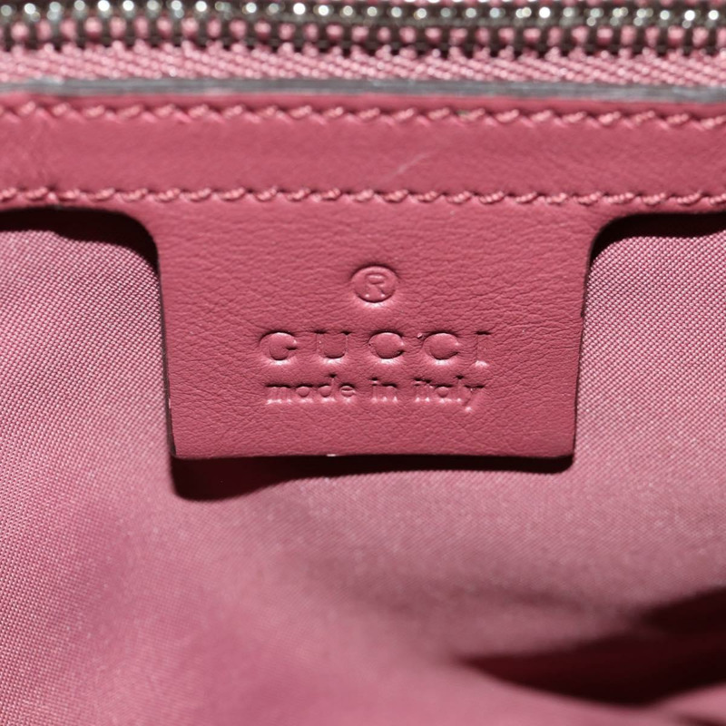 【日本直送】GUCCI GG Blooms GG Supreme 雙肩包 PVC 米色 銀色 410544 正品 ka598M-21