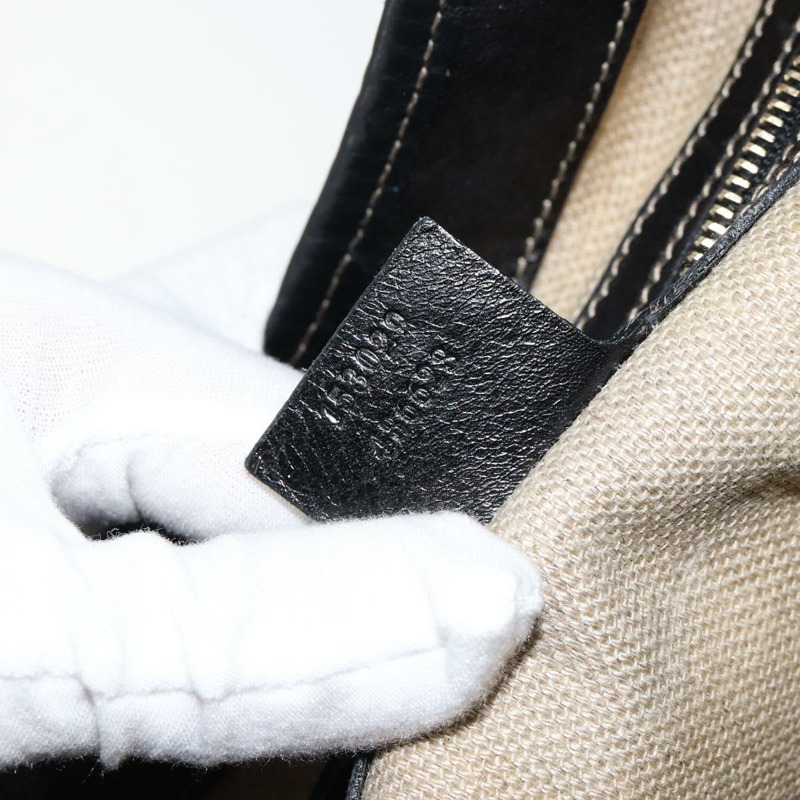 【日本直送】GUCCI Flora帆布單肩包 黑色 金色 153029 正品 156047-10