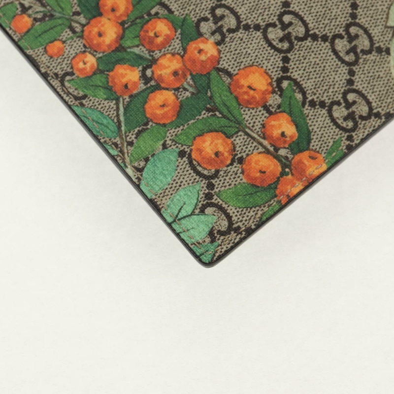 【日本直送】GUCCI GG Supreme 孟加拉虎花卉包 PVC 米色金色 454111 正品 154913SAM-15