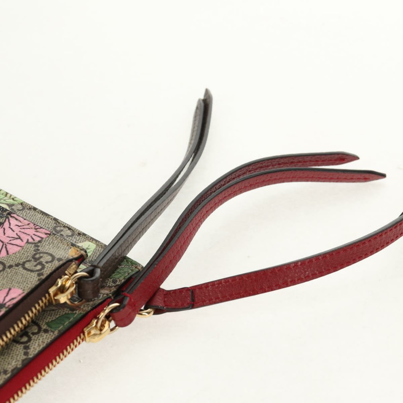 【日本直送】GUCCI GG Supreme 孟加拉虎花卉包 PVC 米色金色 454111 正品 154913SAM-17