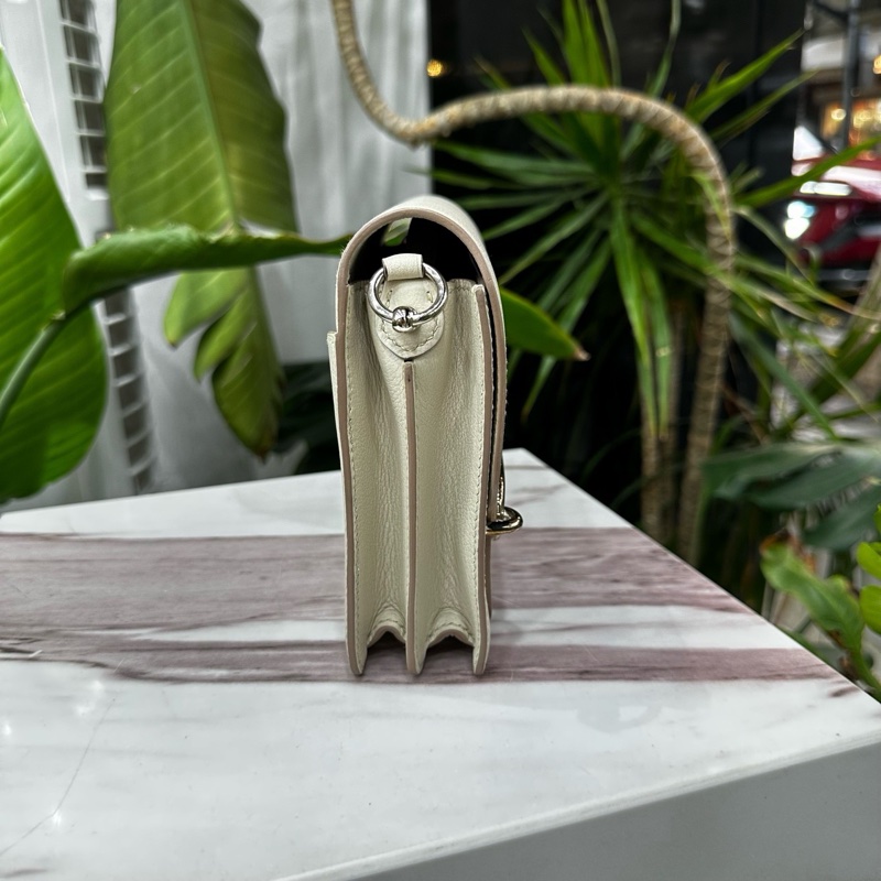 99新全配❤️ #愛馬仕 #豬鼻子19 #roulis #mini #冰川白 銀扣-6