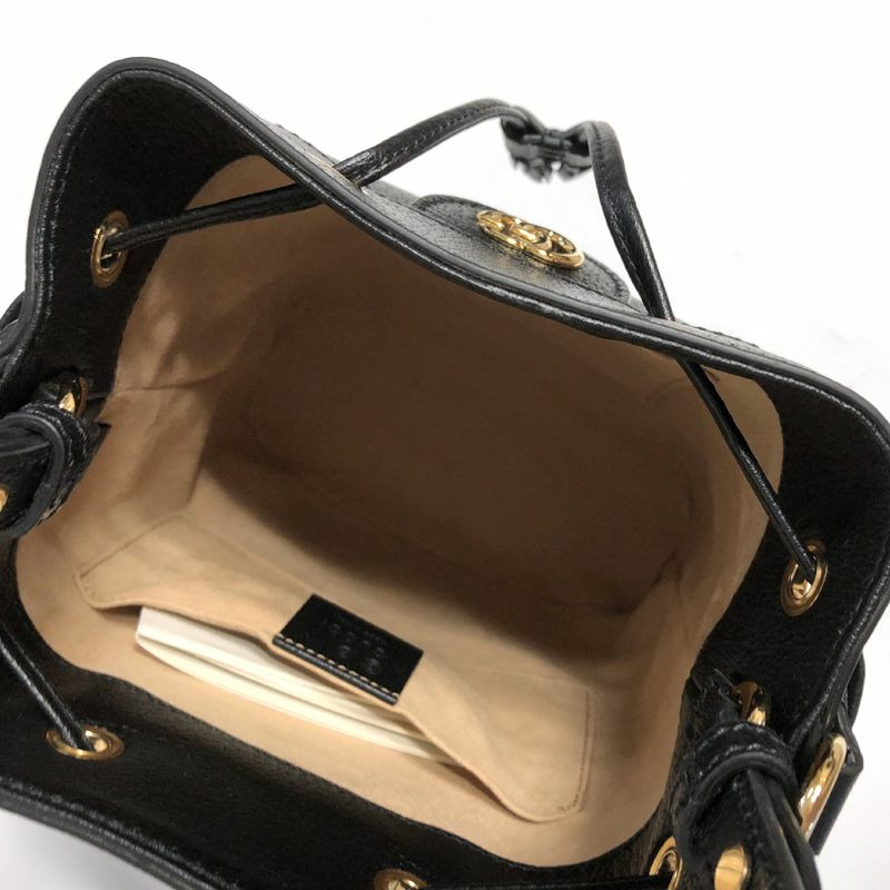 GUCCI Ophidia 小號水桶包 黑色 719884 AAA5Y 1060-2