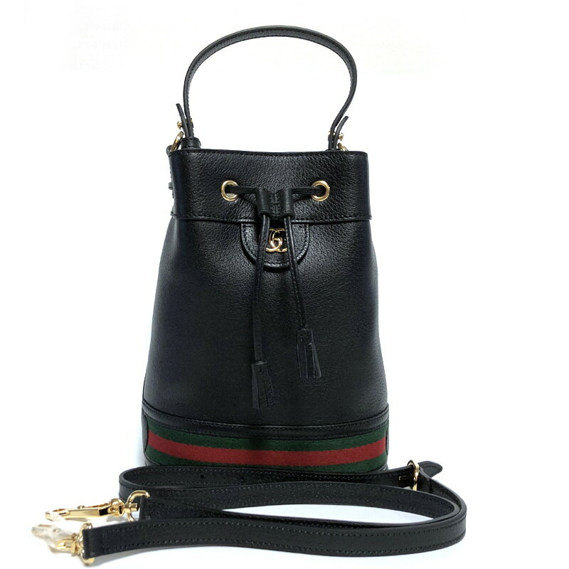 GUCCI Ophidia 小號水桶包 黑色 719884 AAA5Y 1060-6
