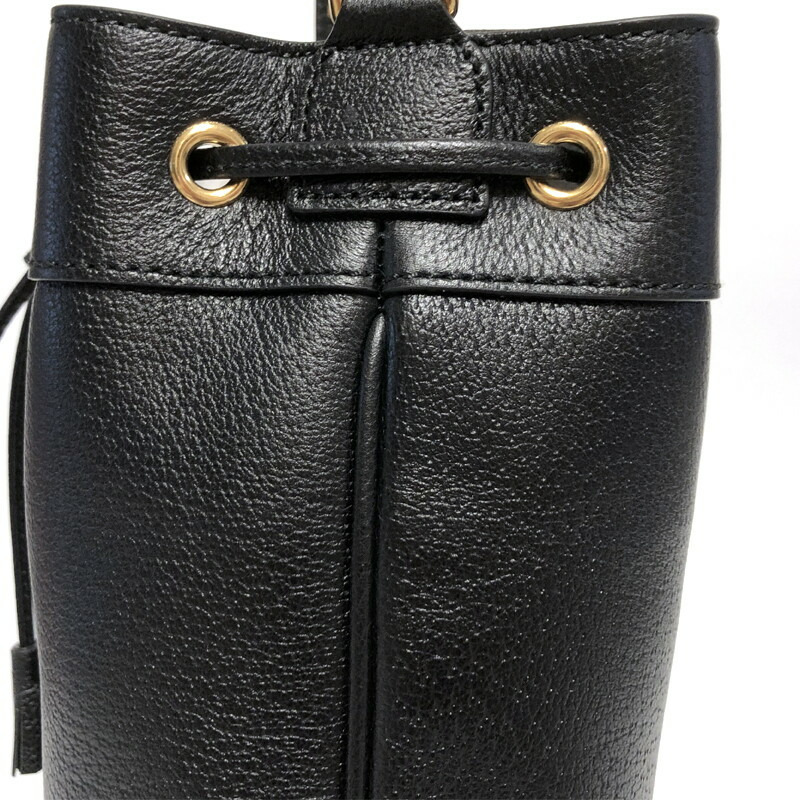 GUCCI Ophidia 小號水桶包 黑色 719884 AAA5Y 1060-10